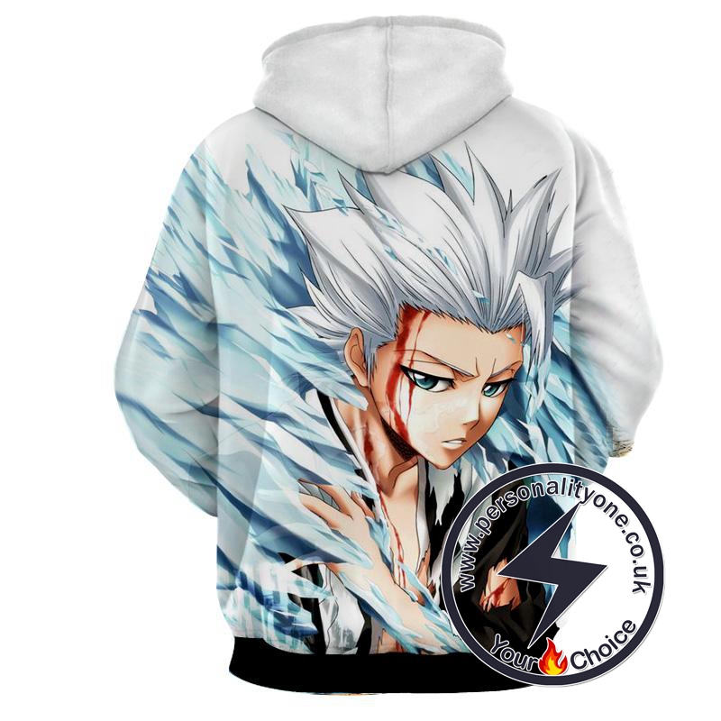 Toshiro - Bleach 3D - Bleach Hoodies